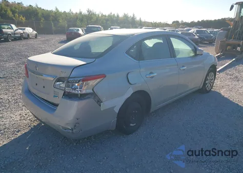 2014 Nissan Sentra Sv из США, поврежденный, VIN 3N1AB7AP7EY202384